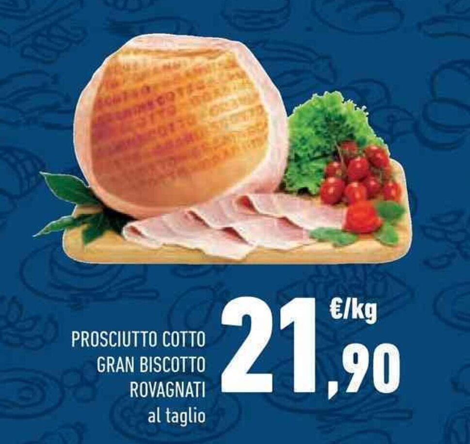 PROSCIUTTO COTTO GRAN BISCOTTO ROVAGNATI offerta di Conad Superstore