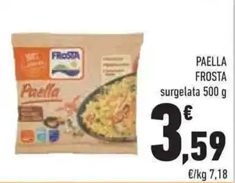 Conad Superstore PAELLA FROSTA surgelata 500 g offerta