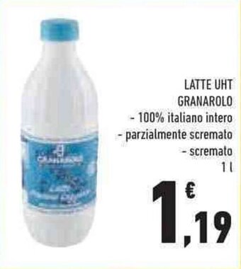 Conad Superstore LATTE UHT GRANAROLO 1 l offerta