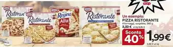 Ipercoop PIZZA RISTORANTE 340g offerta