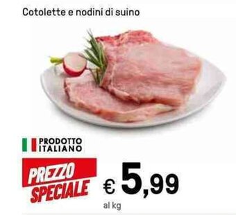 Iper La Grande Cotolette e nodini di suino offerta