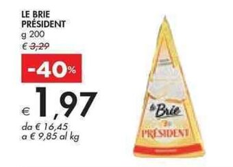 Bennet LE BRIE PRÉSIDENT g 200 offerta