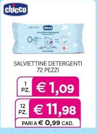 Universo Bimbo SALVIETTINE DETERGENTI 72 PEZZI offerta