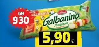 Ipercoop Galbani Galbanino l'Originale 930gr offerta