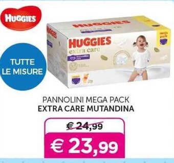 PANNOLINI MEGA PACK EXTRA CARE MUTANDINA