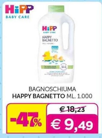 BAGNOSCHIUMA HAPPY BAGNETTO ML. 1.000