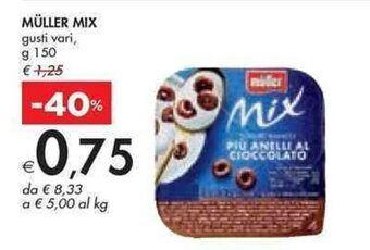 Bennet MÜLLER MIX gusti vari, g 150 offerta