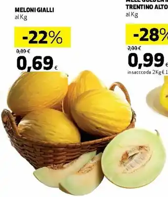 Ipercoop Meloni Gialli offerta