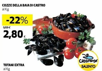 Ipercoop Cozze Della Baia di Castro offerta