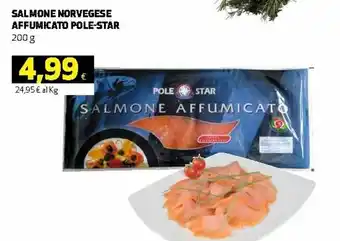 Ipercoop Pole Star Salmone Norvegese Affumicato 200g offerta