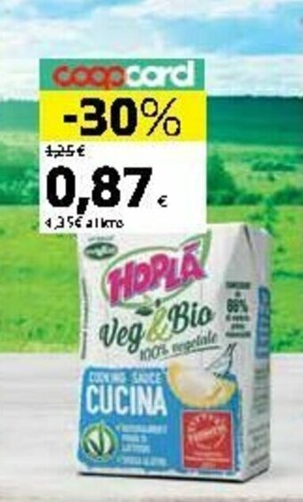 Ipercoop Hoplá Veg & Bio offerta