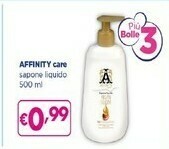 Acqua & Sapone Affinity Care Sapone Liquido 500 Ml offerta
