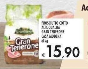 Bennet PROSCIUTTO COTTO ALTA QUALITA GRAN TENERONE CASA MODENA offerta
