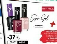 Acqua & Sapone Rimmel Super Gel Smalto offerta