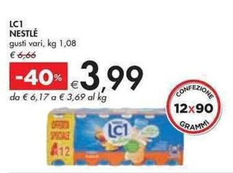 LC1 NESTLÉ gusti vari, kg 1,08