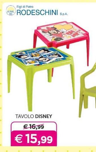 Universo Bimbo TAVOLO DISNEY offerta