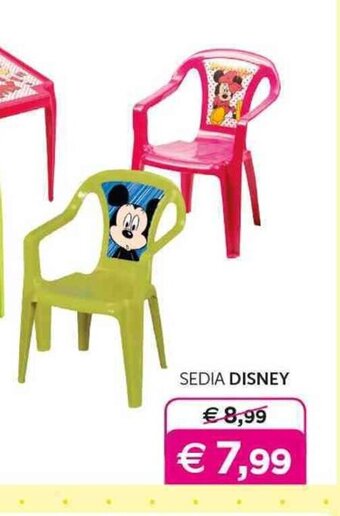 Universo Bimbo SEDIA DISNEY offerta