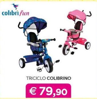 colibrì fun TRICICLO COLIBRINO