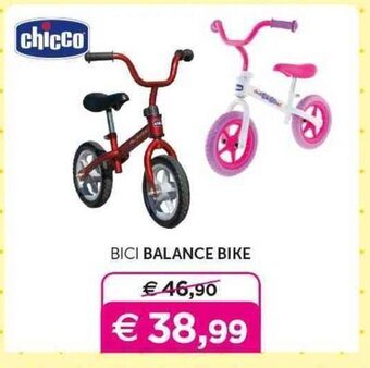 Universo Bimbo chicco BICI BALANCE BIKE offerta