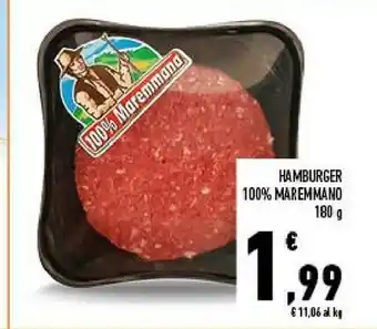 Conad Superstore Conad Hamburger 100% Maremmano offerta
