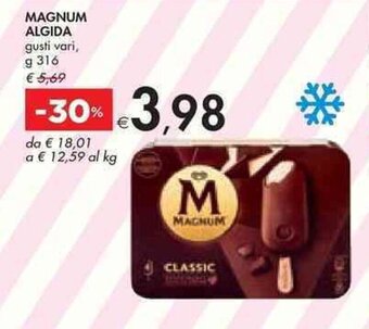 Bennet MAGNUM ALGIDA gusti vari, g 316 offerta