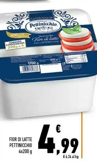 Conad Superstore Pettinicchio - Mozzarella Fior di Latte 800 g(ml) offerta