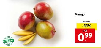 Lidl Mango offerta