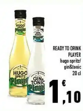 Conad Superstore Ready To Drink Player Gin & Tonic offerta