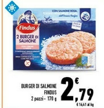 Conad Superstore Findus Burger Di Salmone offerta