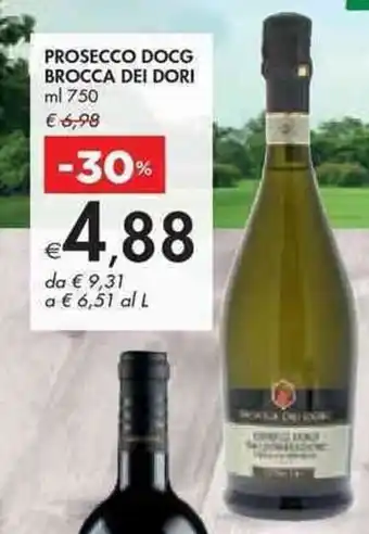 Bennet PROSECCO DOCG BROCCA DEI DORI ml 750 offerta