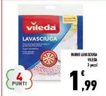Vileda Panno Lavasciuga 3 Pz