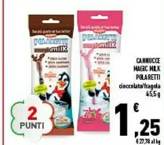Conad City Dolfin Polaretti Magic Milk Cioccolato offerta