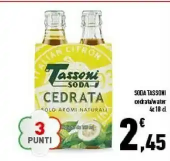 Tassoni Cedrata 180 G(ml)