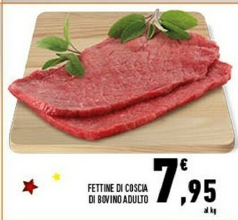 Conad City Fettine Di Coscia Di Bovino Adulto offerta
