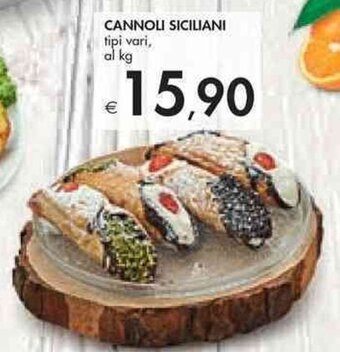 CANNOLI SICILIANI tipi vari