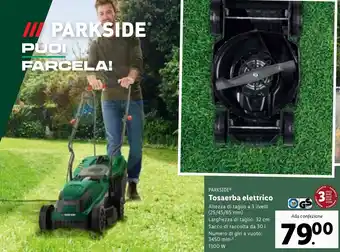 Lidl Tosaerba elettrico offerta
