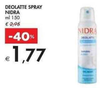 Bennet DEOLATTE SPRAY NIDRA ml 150 offerta