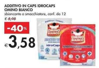 Bennet ADDITIVO IN CAPS IDROCAPS OMINO BIANCO offerta