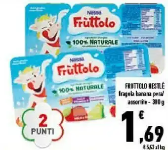 Conad Nestlè Fruttolo Frutta Mista 300 G(ml) offerta