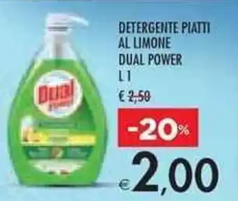 Bennet DETERGENTE PIATTI AL LIMONE DUAL POWER L 1 offerta