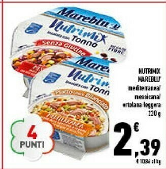 Conad Mareblu - Nutrimix Ortolana 220 G(ml) offerta