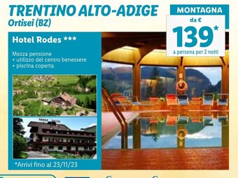 Lidl TRENTINO ALTO-ADIGE Ortisei (BZ) offerta