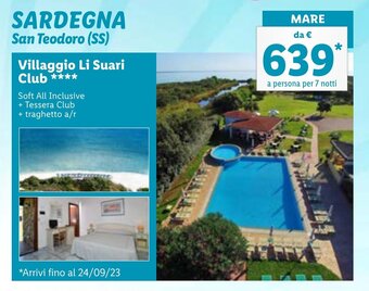 Lidl SARDEGNA San Teodoro (SS) offerta