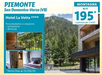 Lidl PIEMONTE San Domenico-Varzo (VB) offerta