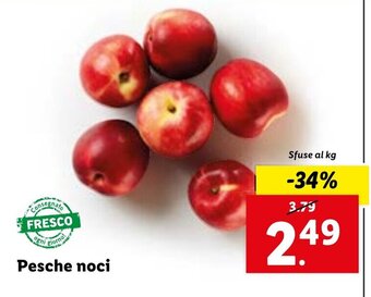 Lidl Pesche noci offerta