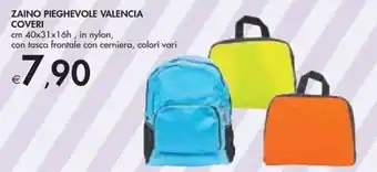 Bennet ZAINO PIEGHEVOLE VALENCIA COVERI cm 40x31x16h offerta