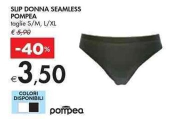Bennet SLIP DONNA SEAMLESS POMPEA offerta