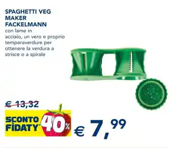 SPAGHETTI VEG MAKER FACKELMANN
