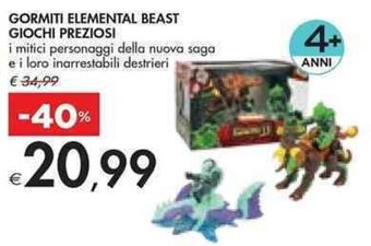 GORMITI ELEMENTAL BEAST GIOCHI PREZIOSI