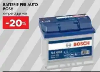Bennet BATTERIE PER AUTO BOSH offerta